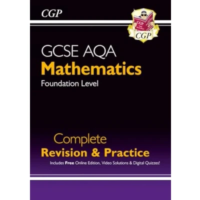 Afbeelding van New 2021 GCSE Maths AQA Complete Revision &amp; Practice: Foundation inc Online Ed, Videos Quizzes