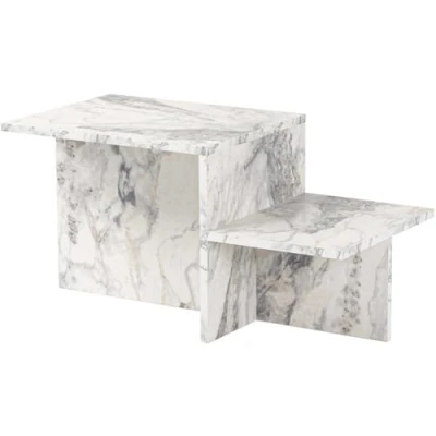 Afbeelding van Asir Salontafel Freesia marmer 80 x 40 cm