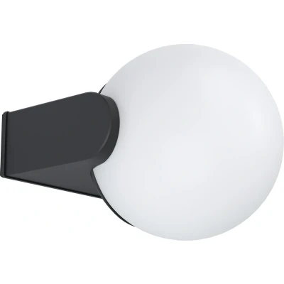 Afbeelding van EGLO Rubio Wandlamp Buiten E27 17 cm Zwart/Wit