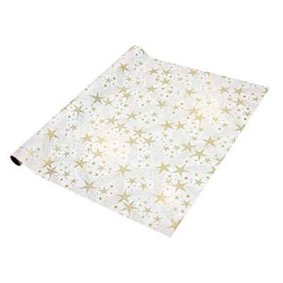 Afbeelding van Sigel, Cadeauverpakking, Dansende Sterren (Inpakpapier, 1 x)