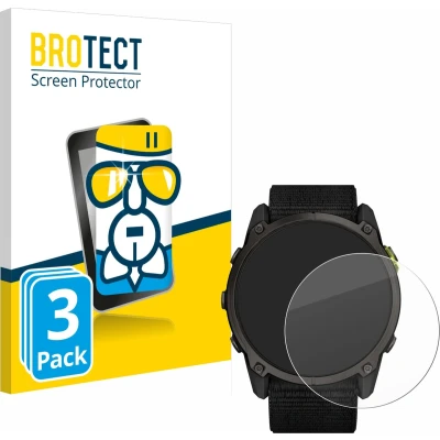 Afbeelding van BROTECT Screenprotector voor Garmin Enduro 3 Folie Beschermfolie Beschermglas transparant (3 Stuks)