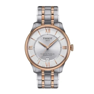 Afbeelding van Tissot Chemin Des Tourelles Powermatic 80 T1398072203800 Horloge Staal Multi Ø 39 mm