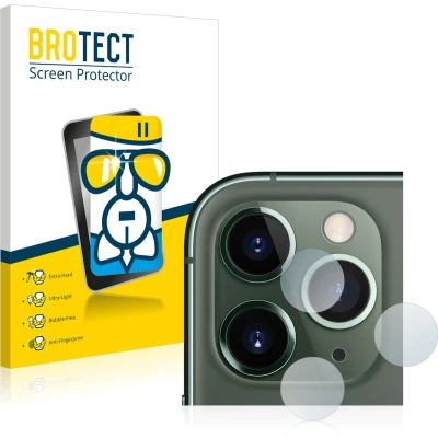 Afbeelding van BROTECT Screenprotector voor Apple iPhone 11 Pro Max (ALLEEN Camera Lens) Folie Beschermfolie Beschermglas transparant