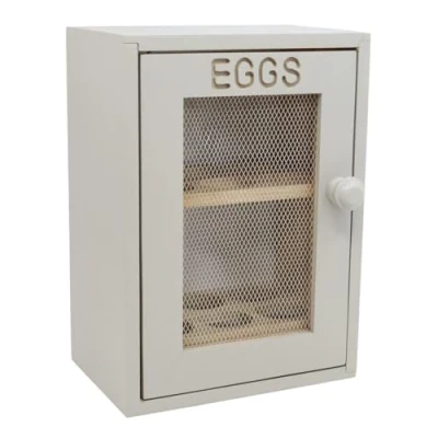 Afbeelding van APOLLO The Houseware Brand 4936 eierkast hout grijs 12 x 18 25 cm