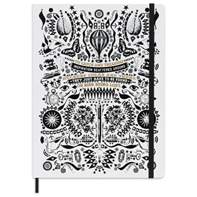 Afbeelding van Moleskine Limited Edition Notitieboek Lorenzo Petrantoni XL Gelinieerd