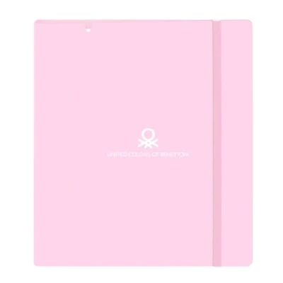 Afbeelding van Ringmap Benetton Unique Roze Turkoois 27 X 32 4 cm