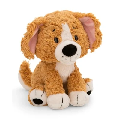 Image de NICI 62136 Chien En Peluche, Doux, Mignon, Pour Câliner Et Jouer, Excellente Idée De Cadeau, Enfants Adultes, 20 cm, marron