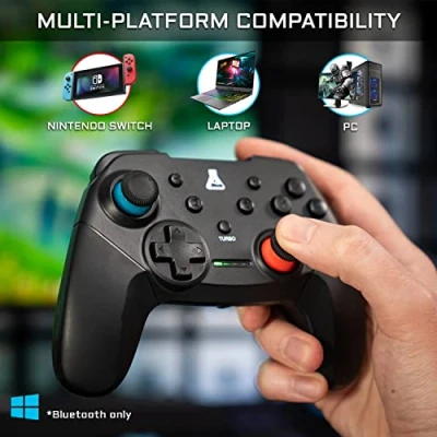 Image de Manette sans fil pour Nintendo Switch The G Lab K Pad Thorium Noir