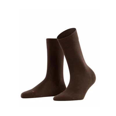 Afbeelding van Falke Sensitive London Softtop Suitable FOR Diabetics Sokken Dark brown, Dames, Maat: 35 38, brown