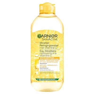 Afbeelding van 1+1 gratis: Garnier SkinActive Micellair Reinigingswater met Vitamine C 400 ml