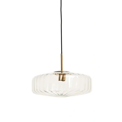 Afbeelding van Light &amp; Living Hanglamp PLEAT Ø40x17cm Helder