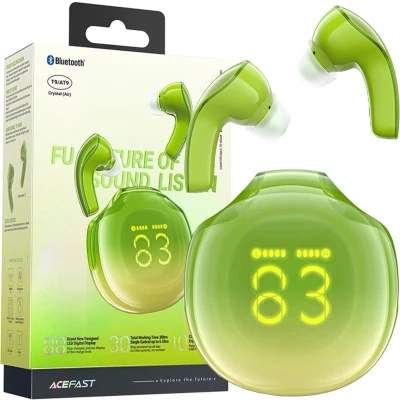 Afbeelding van Acefast T9 Bluetooth 5.3 draadloze in ear hoofdtelefoon groen
