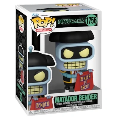 Afbeelding van Funko Matador Bender Pop! Futurama Figuur
