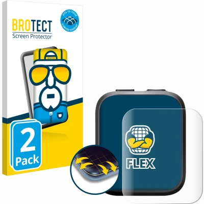 Afbeelding van BROTECT Screenprotector voor Insta360 GPS preview remote Folie Beschermfolie transparant volledig dekking (2 Stuks)