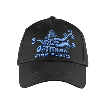 Afbeelding van Pink Floyd Dark Side Of The Moon Swirl Baseball pet Zwart