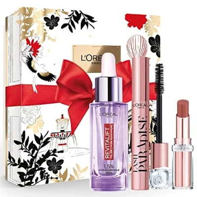 Afbeelding van L&#039;oreal paris (cofret: serum revitalift+mascara lah paradise+baume a levre teinte glow paradise)