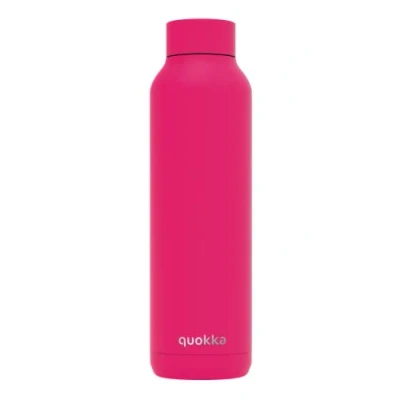 Afbeelding van Quokka drinkfles RVS Solid Raspberry Pink 630 ml