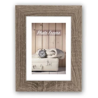 Afbeelding van Fotolijst Hout Wit 10 x 15 cm