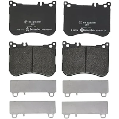 Image de 4 plaquettes de frein brembo p 50 114