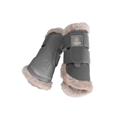 Image de Eskadron Dressage Boots Heritage Mesh FauxFur Earl Grey S