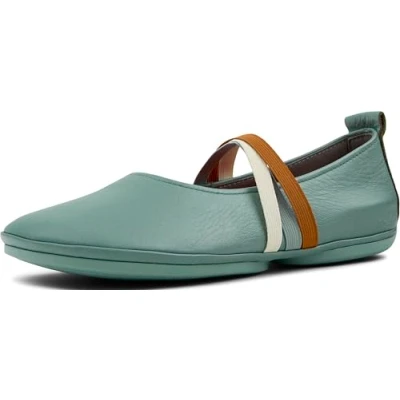 Afbeelding van Camper Right Nina K201665 Ballerina&#039;s voor dames, Medium Green 008 Tws, 38 EU