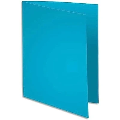 Afbeelding van Exacompta Dossiermap Super 180, Voor Ft A4, Pak Van 100 Stuks, Lichtblauw