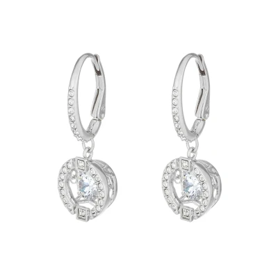 Afbeelding van Swarovski dames Oorstekers met kristal in de kleur Zilver