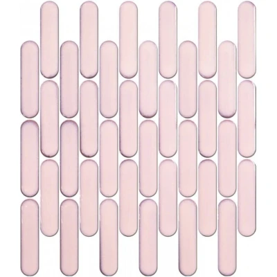 Afbeelding van The Mosaic Factory Sevilla Oval Finger Pink Glossy