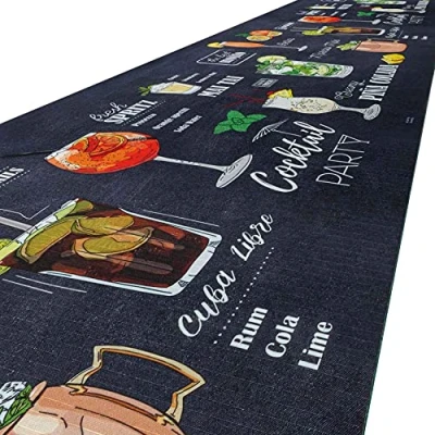 Afbeelding van ANRO Keukentapijt, wasbaar, antislip, 100 x 52 cm