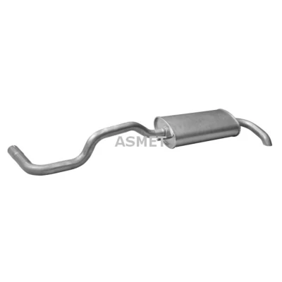 Afbeelding van ASMET 19.017 Einddemper SEAT: Ibiza 2