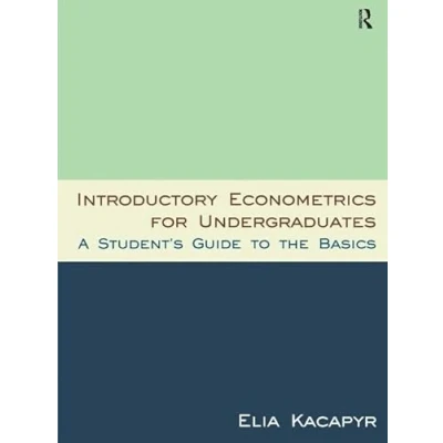 Afbeelding van Introductory Econometrics For Undergraduates