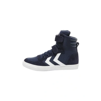 Afbeelding van Hummel Slimmer Stadil Sneakers hoog voor kinderen, Maat: 29, Dress blues Katoen