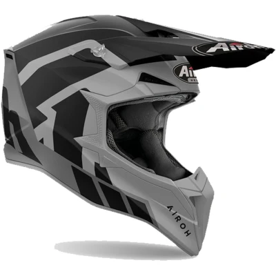 Afbeelding van Airoh Wraaap 22.06 Reloaded Grey Black 2XL Maat Helm
