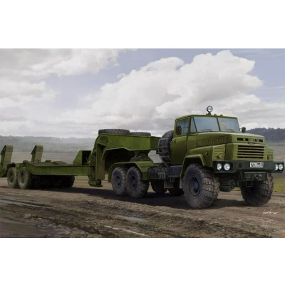 Afbeelding van Russische Kraz 260B Tractor met MAZ/CHMZAP 5247G