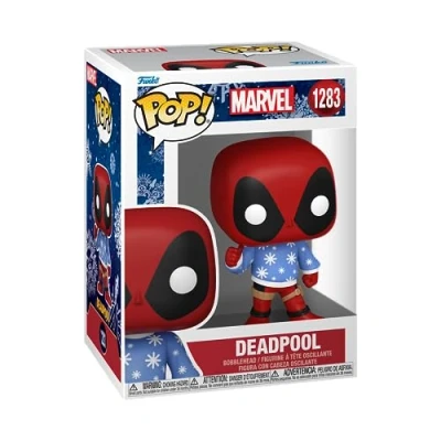 Afbeelding van Funko Pop! Marvel Holliday Deadpool (Sweater)