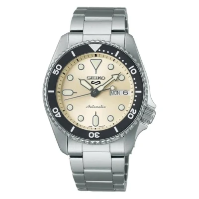 Afbeelding van Seiko heren 5 sports horloge SRPK31K1 in de kleur Zilver