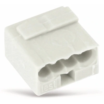 Afbeelding van WAGO MICROKLEM /4 AANSL GRIJS (100)