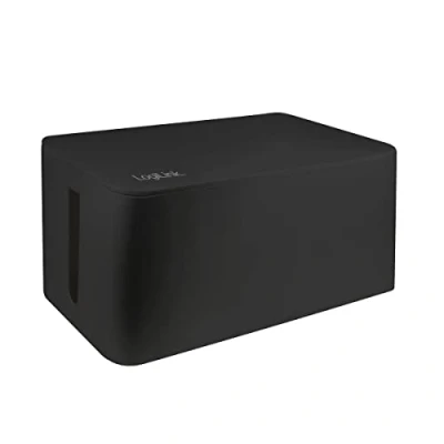 Afbeelding van LogiLink Kabel KAB0062 Kabelbehuizing Kunststof Zwart 1 stuk(s)