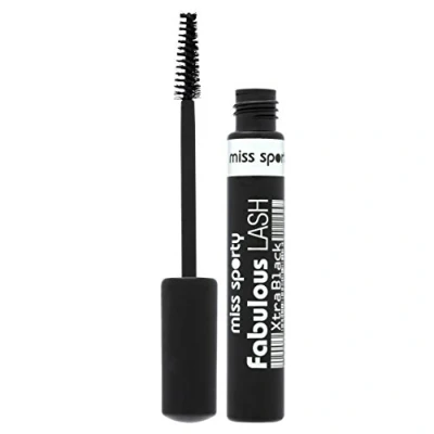 Afbeelding van Miss Sporty Fabulous Lash Xtra Black mascara Zwart