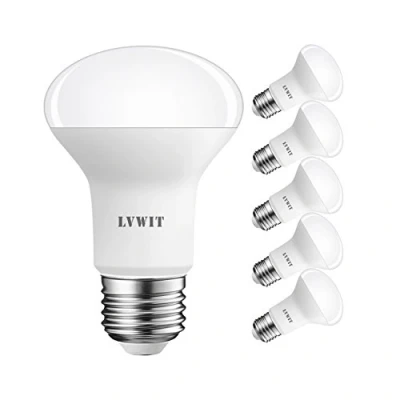 Afbeelding van LVWIT Led reflectorlamp, 8 W, E27 R63, komt overeen met gloeilamp, 60 806 lm, 2700 K, warm wit, niet dimbaar, 6 stuks