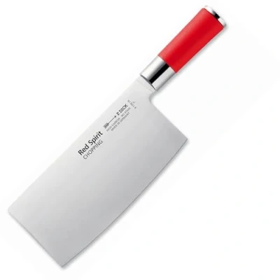 Afbeelding van DICK Chinese Chopper Red Spirit 18 cm Professioneel China mes roestvrij staal Premium hakmes