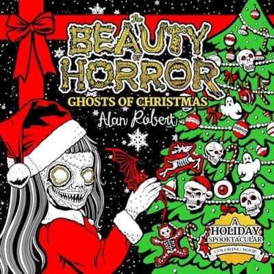 Afbeelding van The Beauty of Horror: Ghosts Christmas Coloring Book