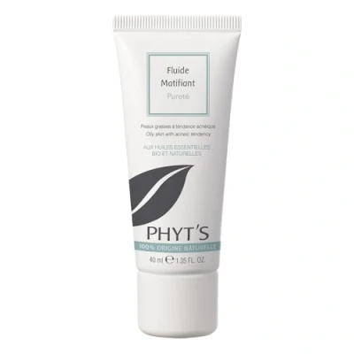 Afbeelding van Phyt&#039;s Matifying Purifying Cream Tube 40 ml Biologische Cosmetica
