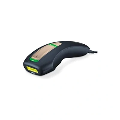 Afbeelding van Beurer IPL 5800 Pure Skin Pro Black Lichtontharingsapparaat Compact Auto Flash modus UV filter Ideaal voor moeilijk bereikbare/kleine lichaamsdelen Tot 600.000 lichtimpulsen Incl. netadapter 3 Jaar garantie