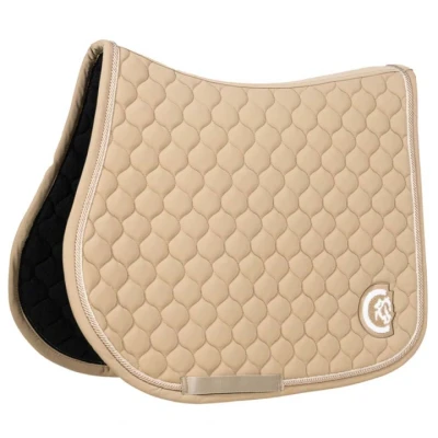 Afbeelding van Kentucky Horsewear Zadeldekje Onion Quilt 3D Logo Springen Beige