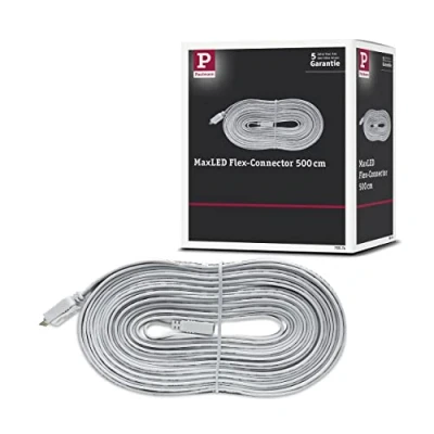 Image de Paulmann Dekobeleuchtung Câble de connexion MaxLED 5 m 70574 blanc