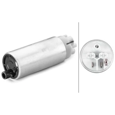 Afbeelding van HELLA 8TF 358 106 651 Brandstofpomp Electrisch Met pakking BMW: 3 Convertible, Saloon, Touring