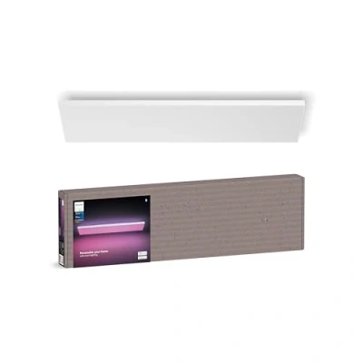 Afbeelding van Philips Hue Datura paneellamp wit en gekleurd licht rechthoekig