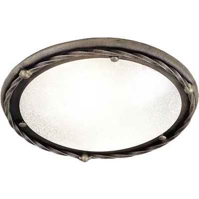 Afbeelding van Elstead Lighting LED Plafondlamp Pembroke 1X E27 Max 60W Dimbaar Black/Gold