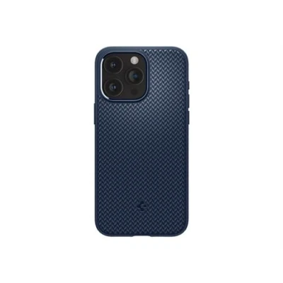 Afbeelding van Spigen Mag Armor Hoesje Geschikt voor Apple iPhone 15 Pro Max MagSafe Blauw